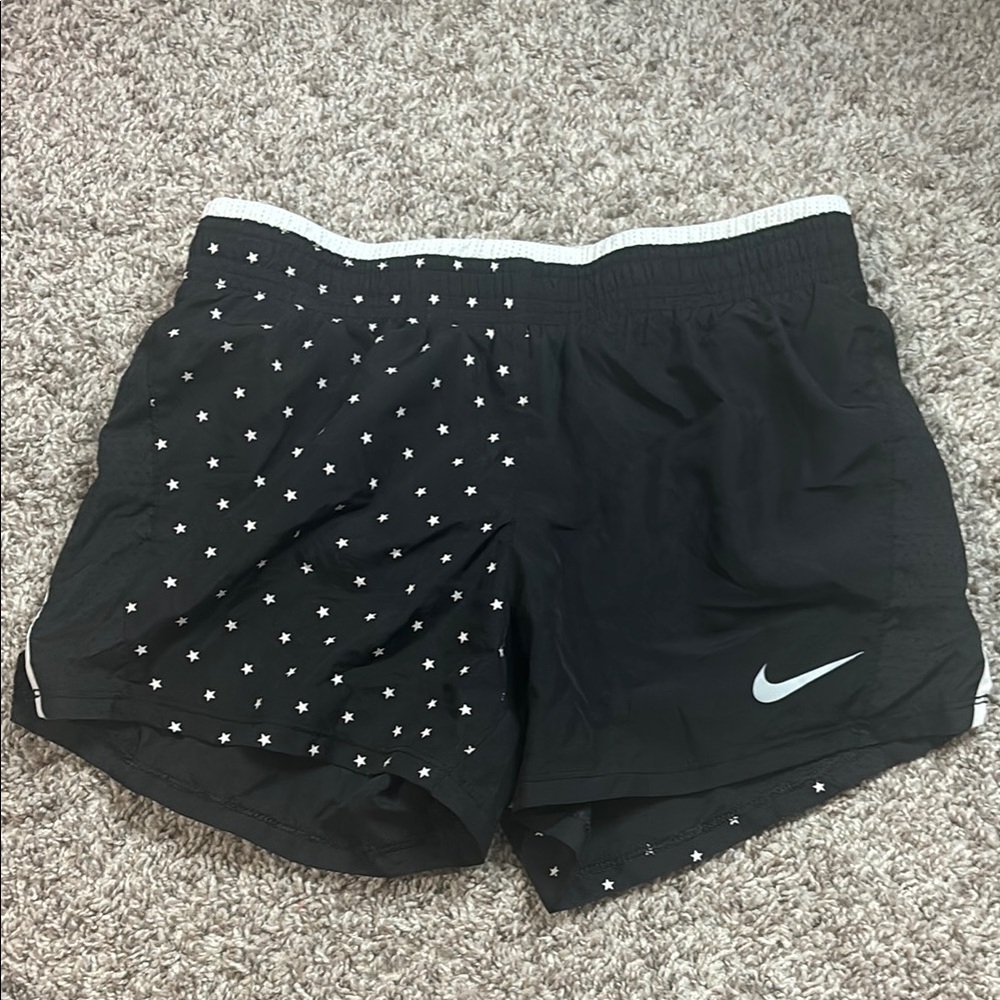 NWOT Nike dry fit athletic shorts with stars size xs